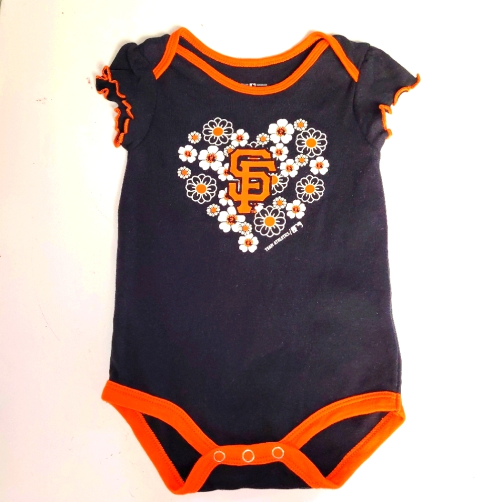 NWOT San Francisco Giants Baby Girl Onesie - Sz 12 Mns